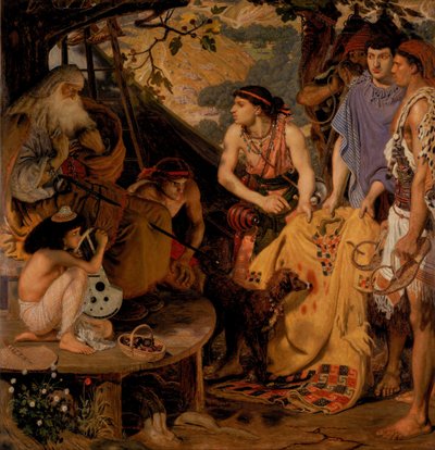 The Coat of Many Colours by Ford Madox Brown